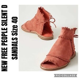 FREE PEOPLE SILENT D SANDALS Size 40